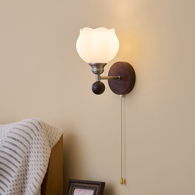 Interior Design Vintage Modern - Vintage Rt wandlampen slaapkamer nachtkastje leeslamp
