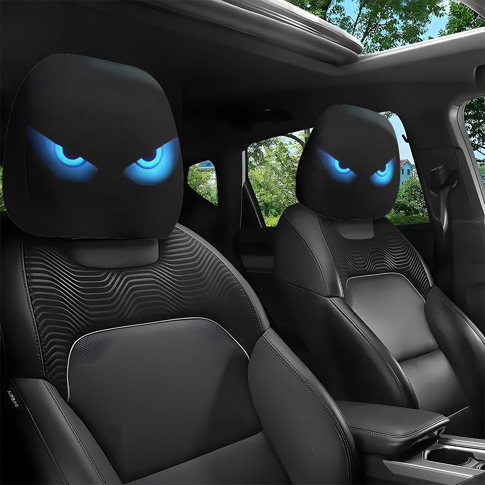 Interior Design Whimsical - 2 stuks hoofdsteunhoezen voor auto's met