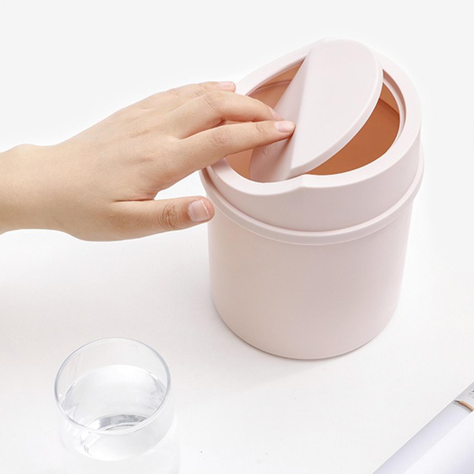 Interior Design Your Home - Mini desktop prullenbak met deksel Huishoudelijke