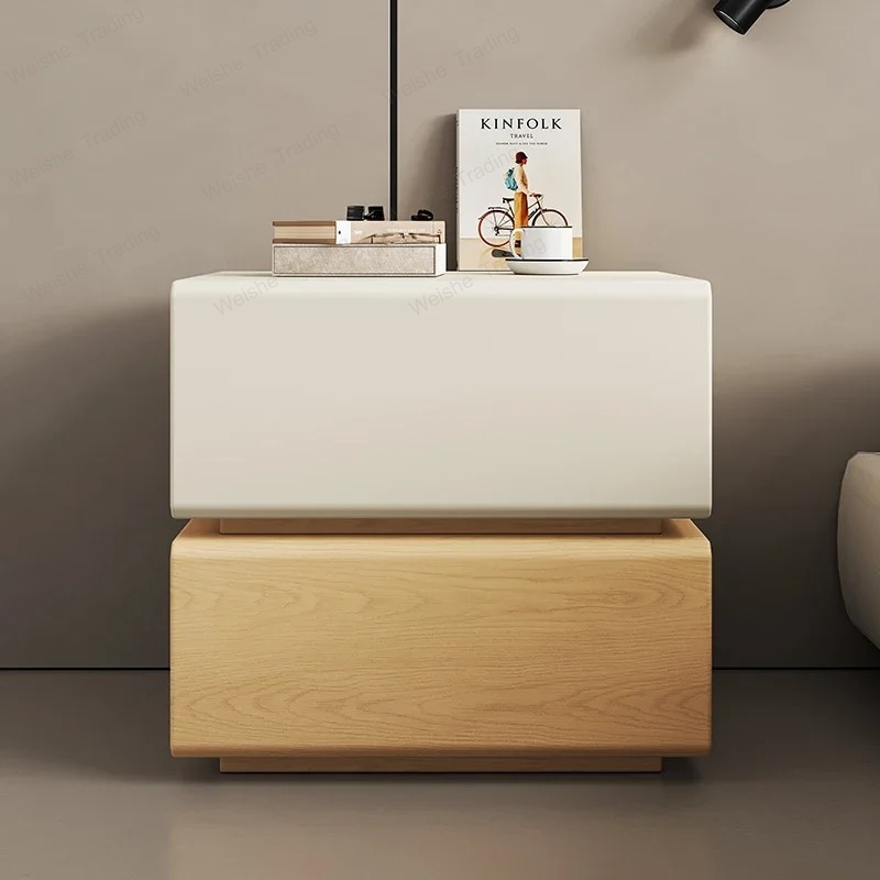 Interior Design Vintage Modern - Nachtkastje Accent Minimalistisch Luxe Vintage Nachtkastjes