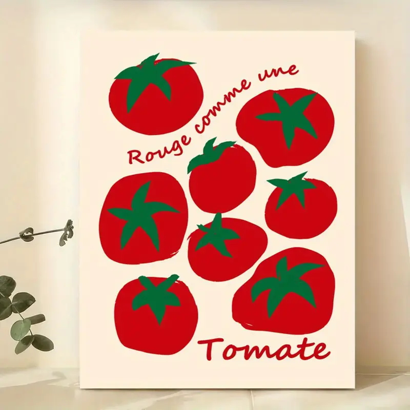 Moderne Kleurrijke Rode Tomate - Interior Design Room recensie en prijs
