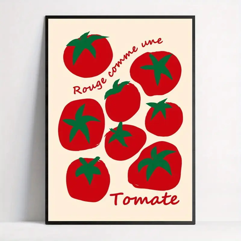 Moderne Kleurrijke Rode Tomate - Interior Design Room recensie en prijs