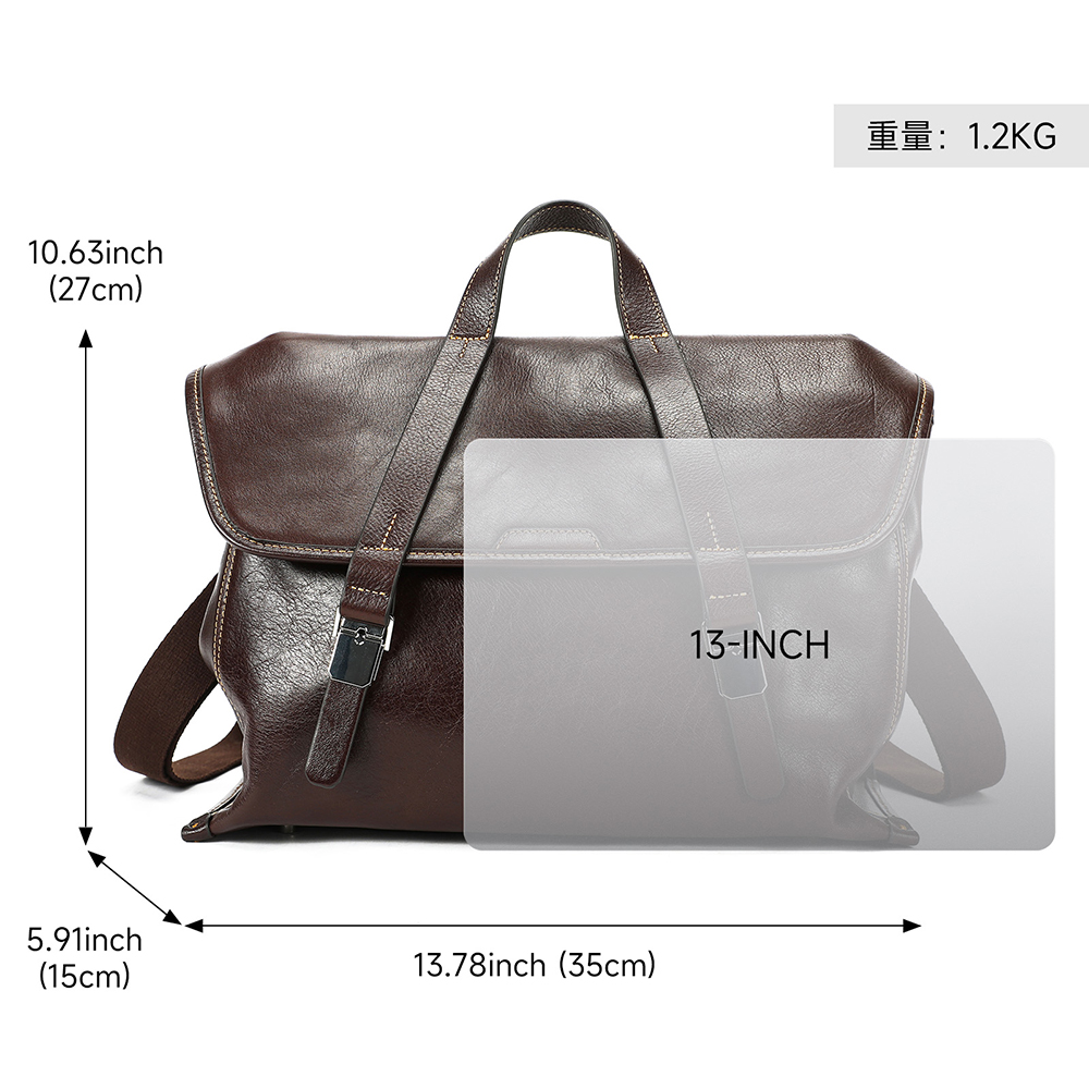 Westal 100% lederen laptoptas  - Interior Design Documentation recensie en prijs