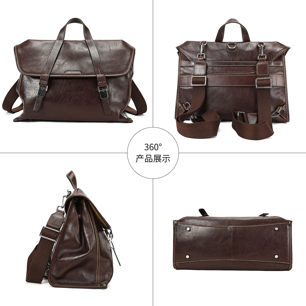 Westal 100% lederen laptoptas  - Interior Design Documentation recensie en prijs