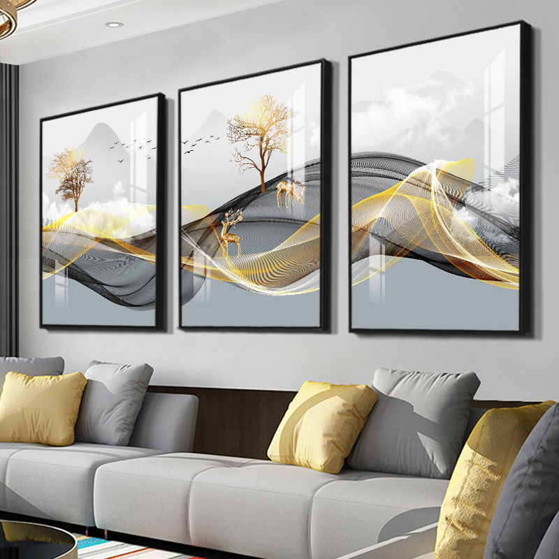 3 stks/set frameloze 3 Nordic  - Abstract Canvas Set recensie en prijs