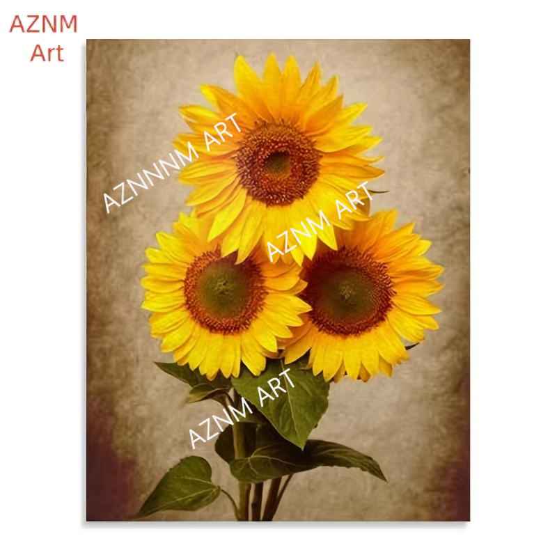 1/3PCS Deco Zonnebloem Canvas  - Abstract Canvas Set recensie en prijs