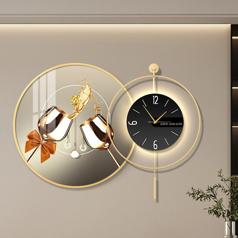 Led Art Mural Wandhorloge Luxe - Interior Design Vintage Modern recensie en prijs