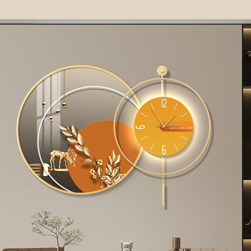 Led Art Mural Wandhorloge Luxe - Interior Design Vintage Modern recensie en prijs