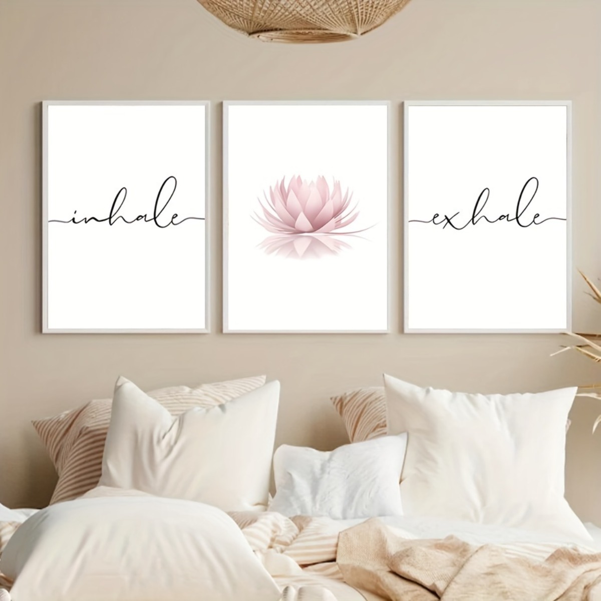 3 stks/set Inhaleren Uitademen - Abstract Canvas Set recensie en prijs