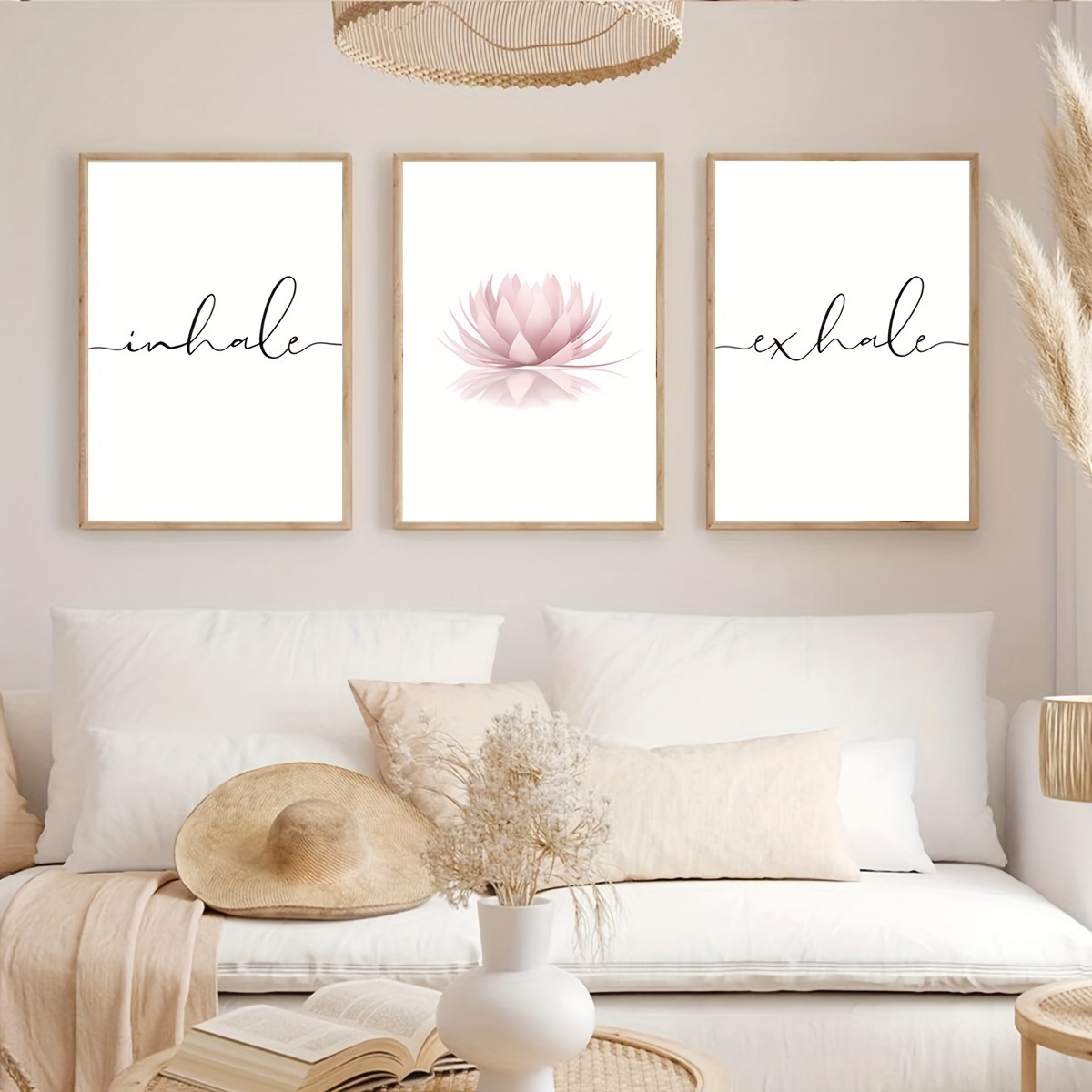 3 stks/set Inhaleren Uitademen - Abstract Canvas Set recensie en prijs