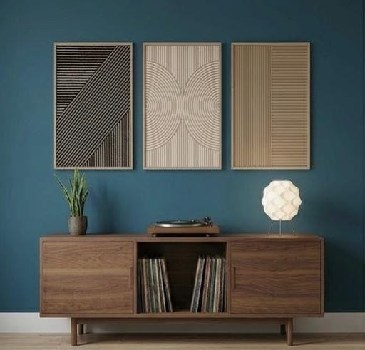 Set van 3 beige zwarte minimal - Abstract Canvas Set recensie en prijs