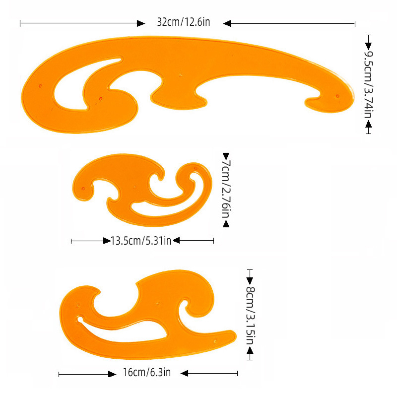 3-delige Curve Board set voor  - Interior Design Whimsical recensie en prijs