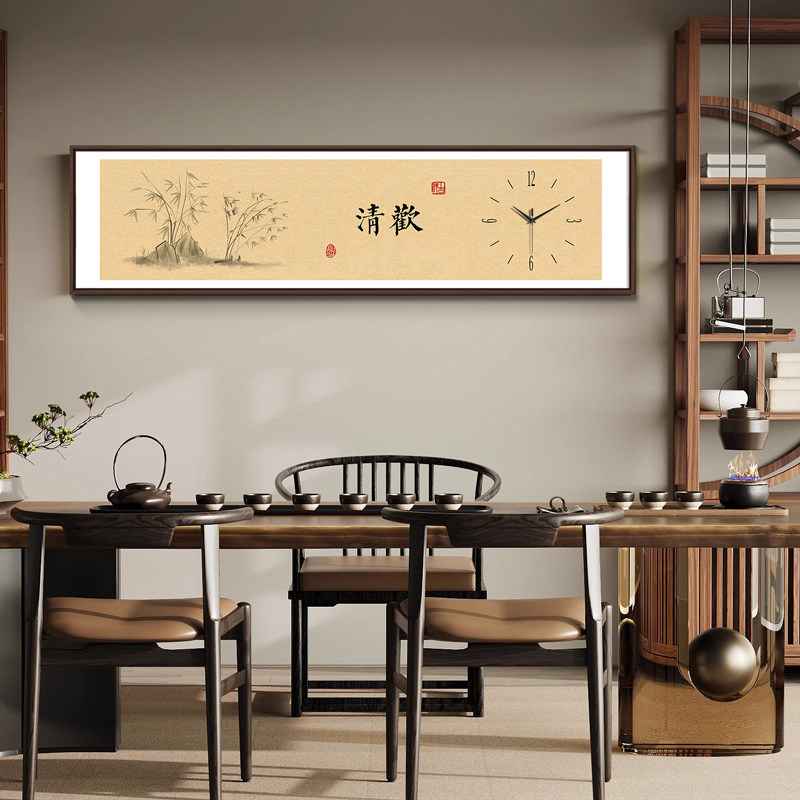 Vintage grote klok wandkunst i - Interior Design Vintage Modern recensie en prijs