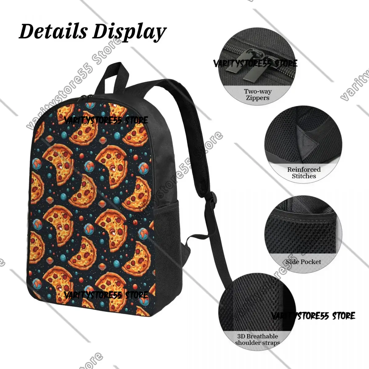 Pizza in Space Cosmic Foodie D - Interior Design Whimsical recensie en prijs