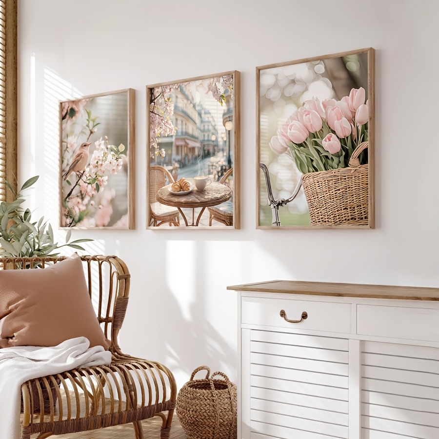3 stks/set Romantische Parijs  - Abstract Canvas Set recensie en prijs