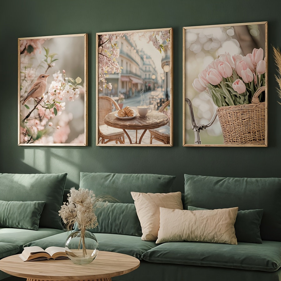 3 stks/set Romantische Parijs  - Abstract Canvas Set recensie en prijs