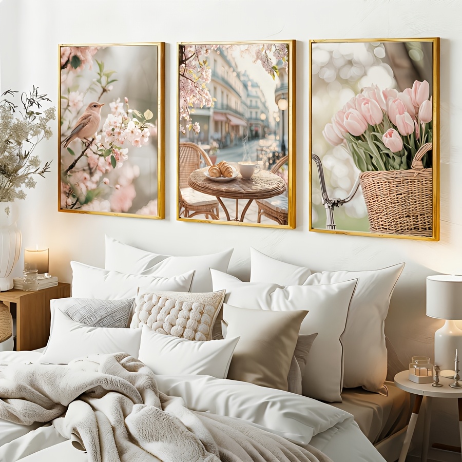 3 stks/set Romantische Parijs  - Abstract Canvas Set recensie en prijs