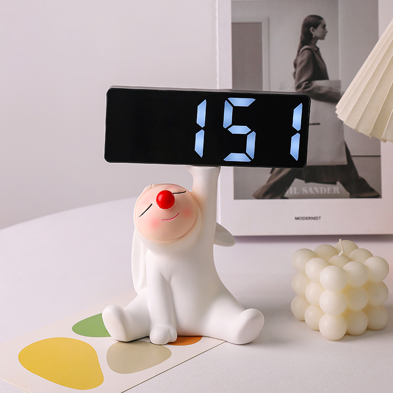 Schattig wit konijntje hars sc - Interior Design Apartment recensie en prijs
