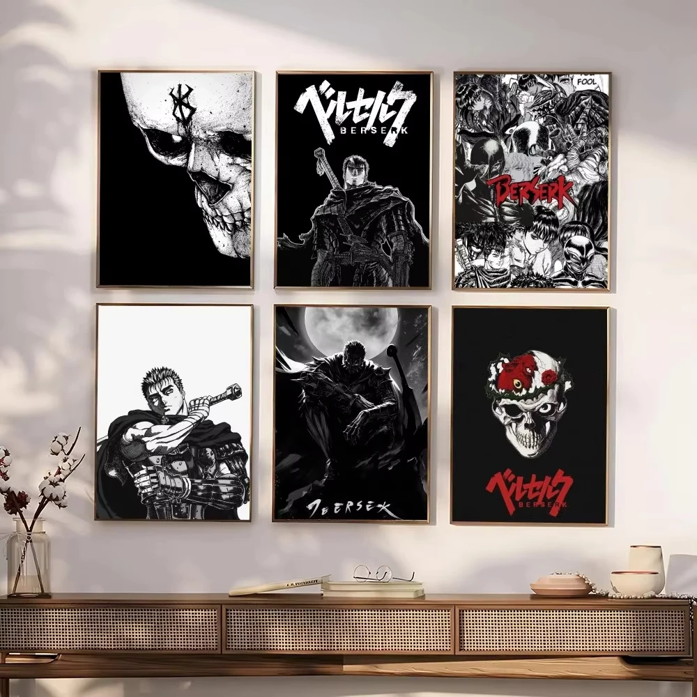 Anime B-berserk Poster Papier  - Interior Design Apartment recensie en prijs