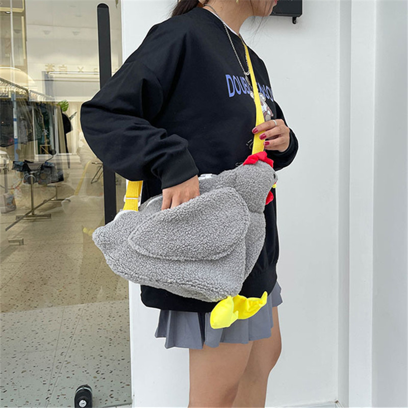 Kip Crossbody Tas Charmant plu - Interior Design Whimsical recensie en prijs