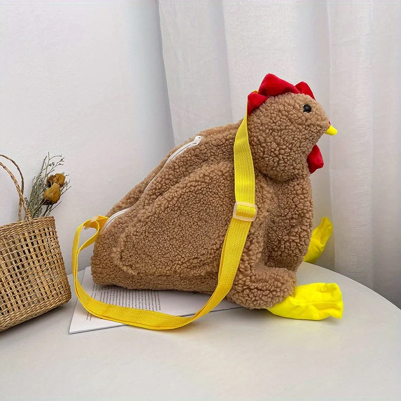 Kip Crossbody Tas Charmant plu - Interior Design Whimsical recensie en prijs