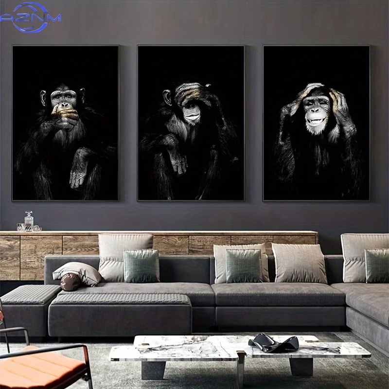 3 stks/set groot formaat ingel - Abstract Canvas Set recensie en prijs